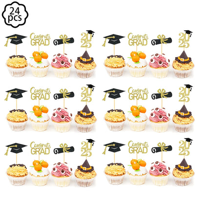 Congrats 2025 Graduation Party Dinnerware Set Paper Plates cups Napkin Congrats Grad Party plates cups Tablecloth Decor supplies